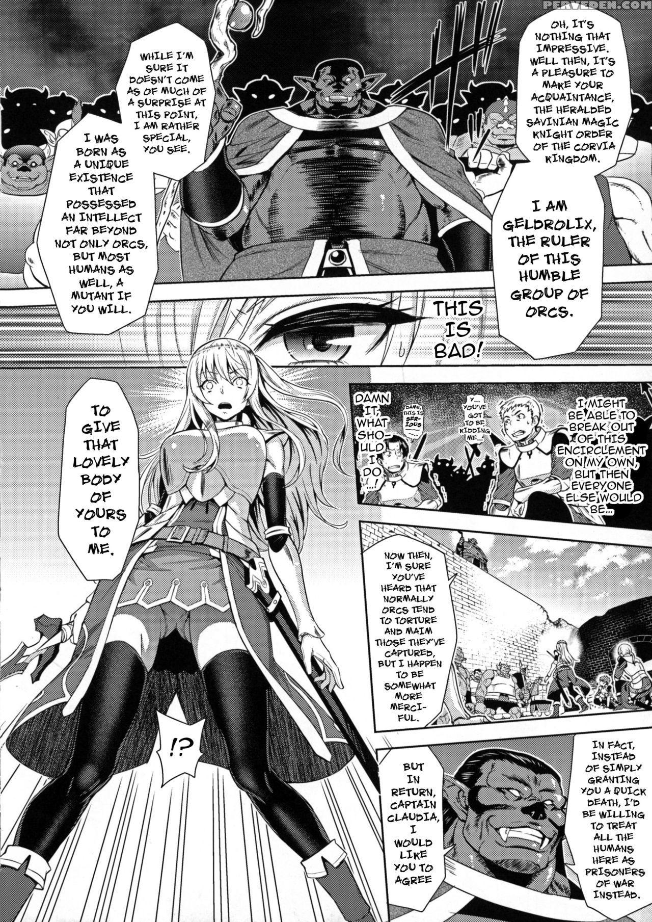 [yamada Gogogo] Erona Orc No Inmon Ni Okasareta Onna Kishi No Matsuro Ichiwa | Erona ~the Fall Of A Beautiful Knight Cursed With The Lewd Mark Of An Orc~ Ch. 1 The Oblivion Of Climax (seigi No Heroine Kangoku File Dx Vol. 7) [english] {darknight} Chapter 1 Page 9