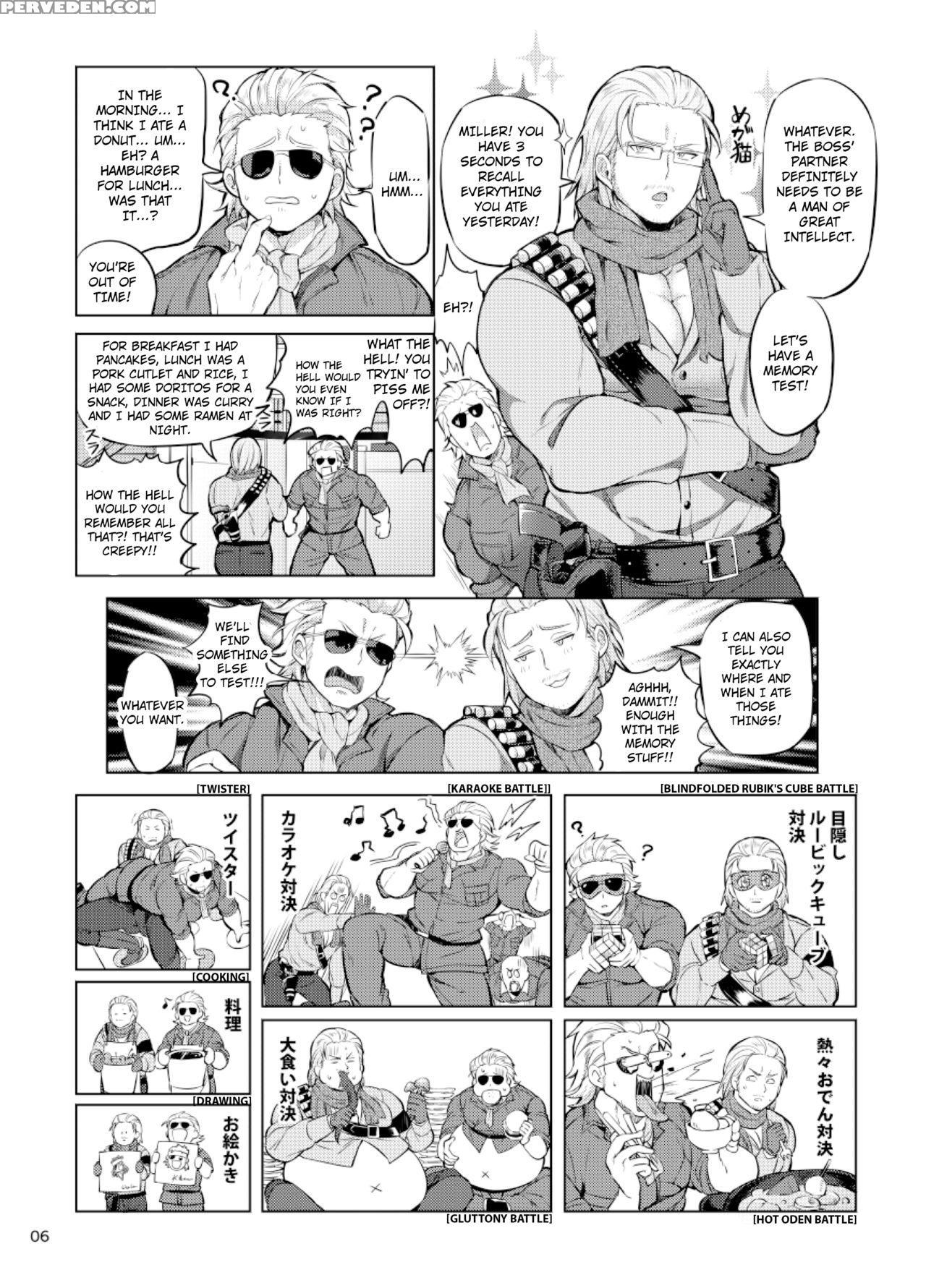 [yawaraka Onikudan (oniku Danchou, Yuuyuu)] Docchika Nante Kimeraren! | I Can't Choose! (metal Gear Solid V: The Phantom Pain) [english] 1
