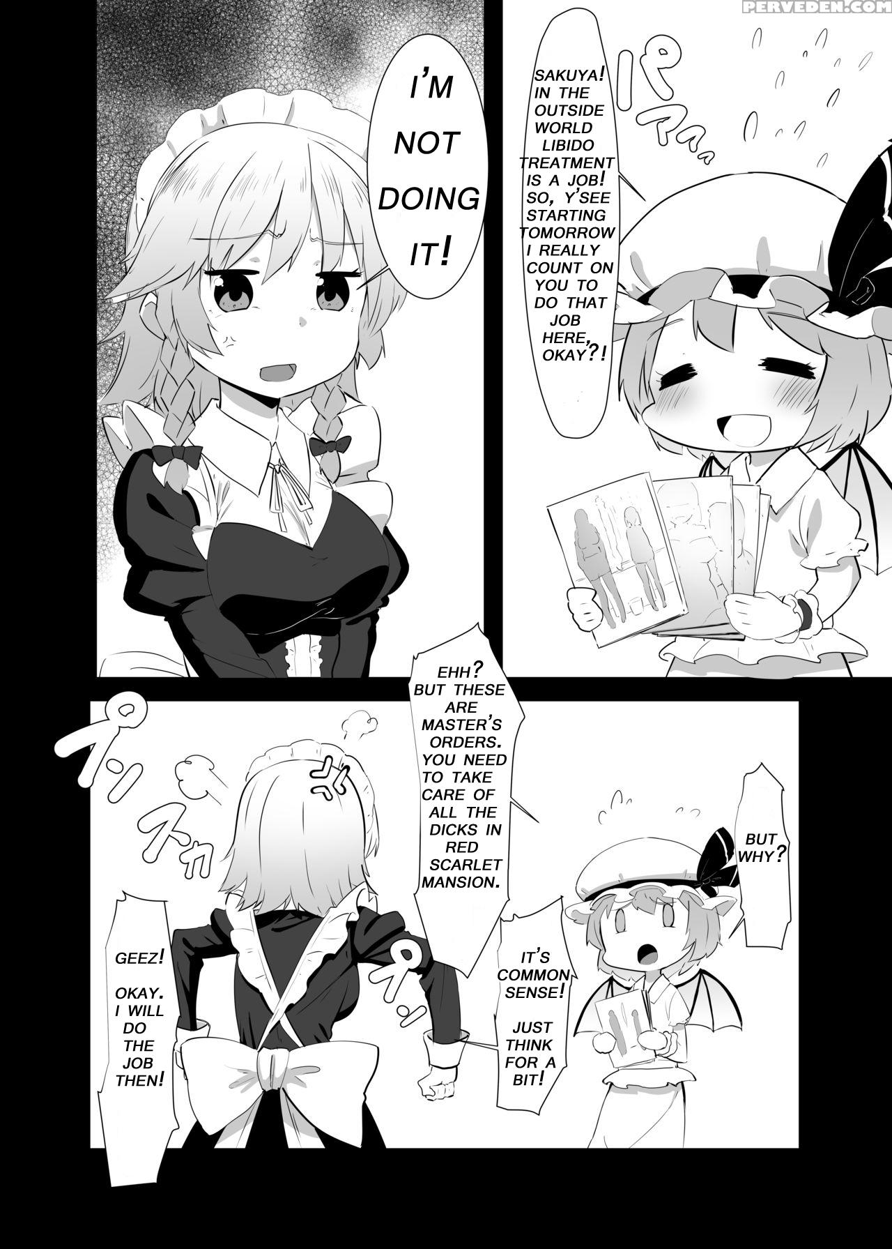 [yo Wa Okazu Wo Shomou Shiteoru (shian)] Seiyoku Shori-chou Futanari Sakuya | Chief Of The Libido Treatment Futanari Sakuya (touhou Project) [english] [digital] 1