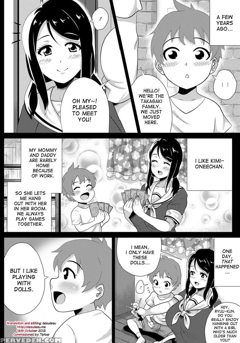 [yokkora] Boku No Kanojo Wa Sukebe Onee-chan | My Girlfriend Is A Lewd Onee-chan! (angel Club 2013-07) [english] [desudesu] 1