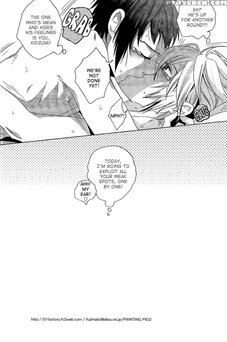 A Book Where Kyon's Horny Seduction Is Startling Even To Koizumi. 1