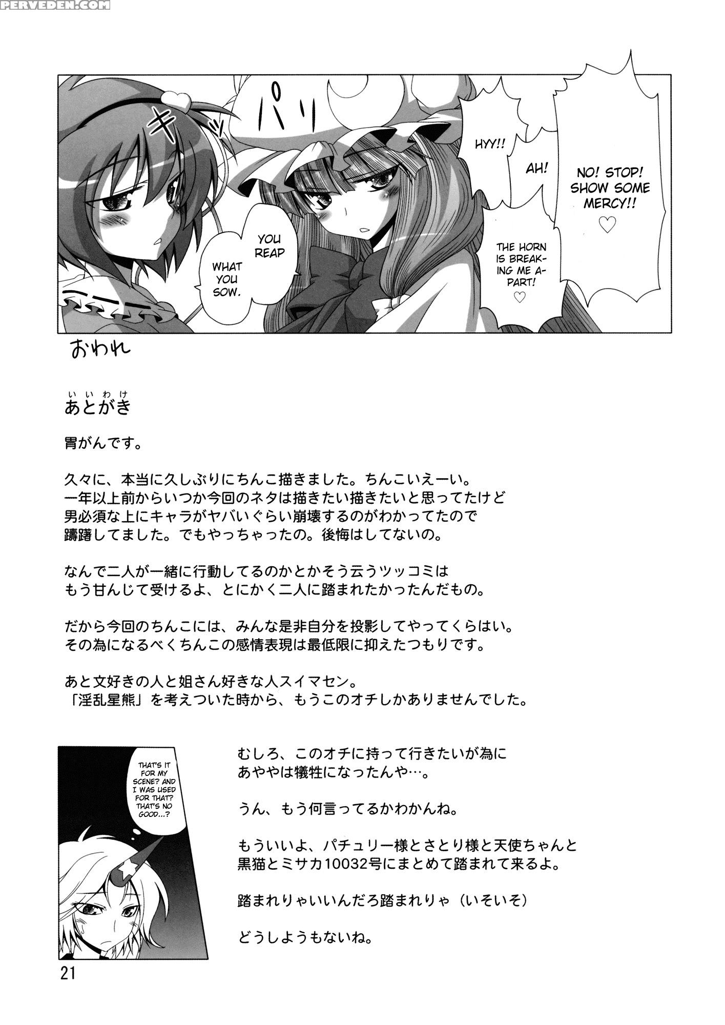 A Book Where Patchouli And Satori Look Down On You With Disgust - Touhou 1