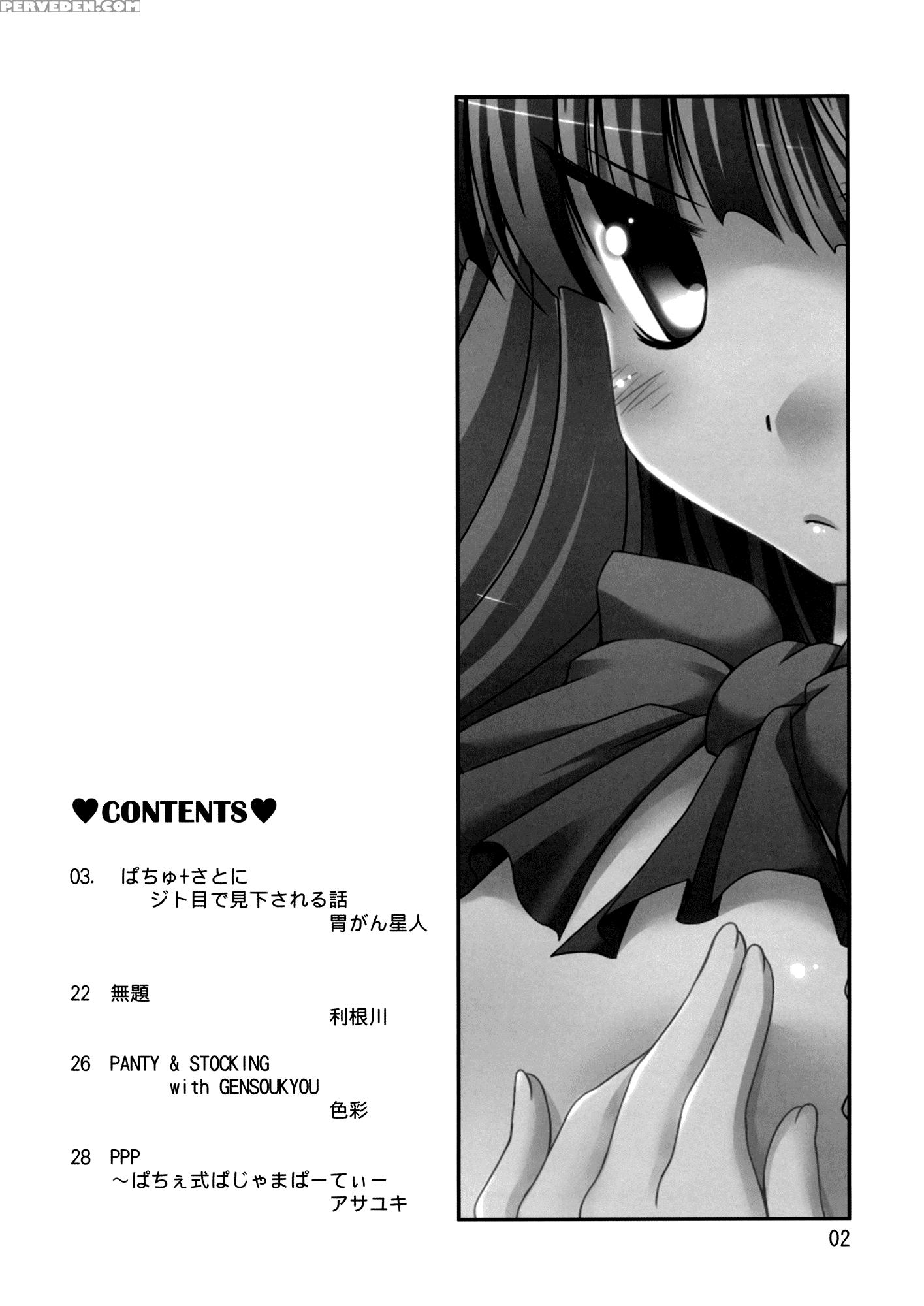 A Book Where Patchouli And Satori Look Down On You With Disgust - Touhou 1