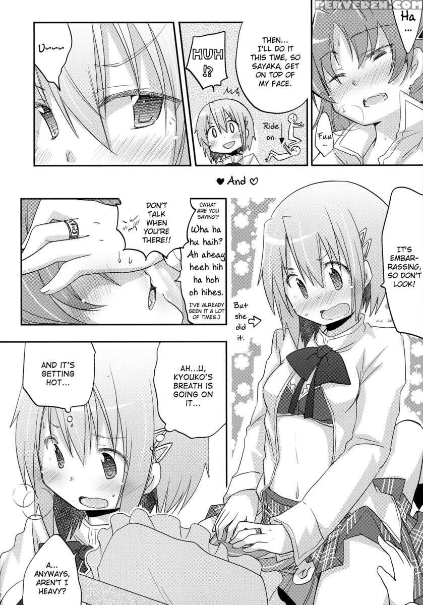 A Book Where Sayaka-chan And Kyouko-chan Just Have Sex. 1