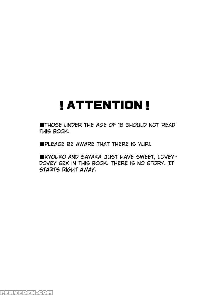 A Book Where Sayaka-chan And Kyouko-chan Just Have Sex. 1