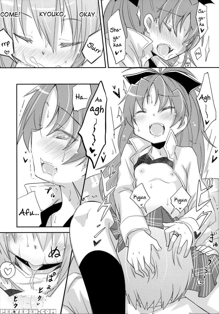 A Book Where Sayaka-chan And Kyouko-chan Just Have Sex. 1