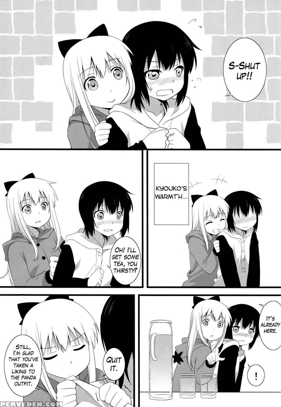 A Book With Yui And Kyouko Kissing And Hugging Only - Yuruyuri 1