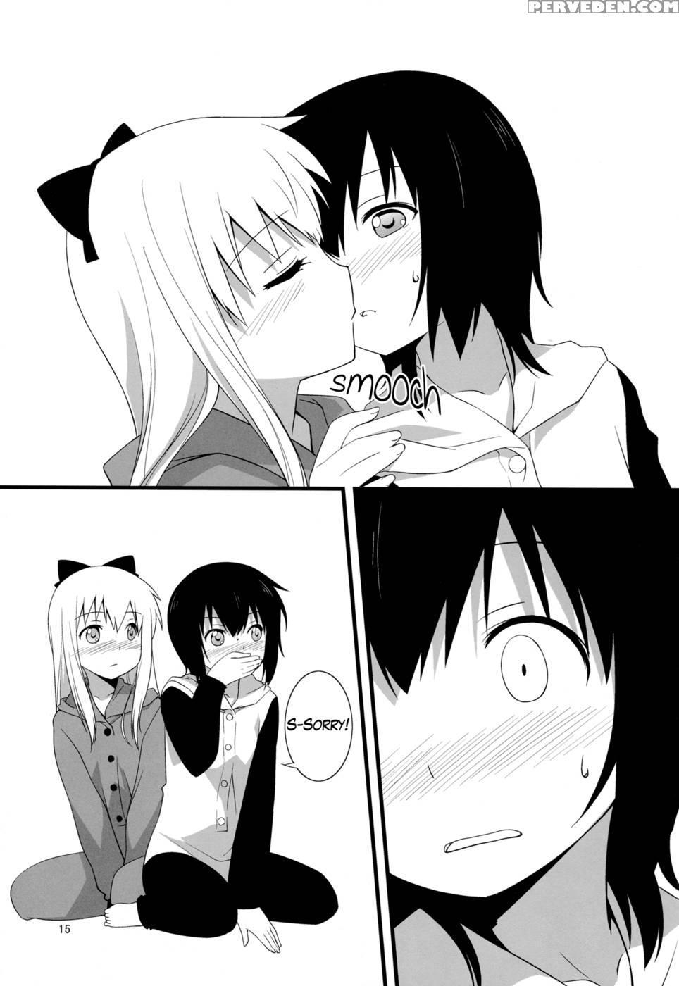 A Book With Yui And Kyouko Kissing And Hugging Only - Yuruyuri 1