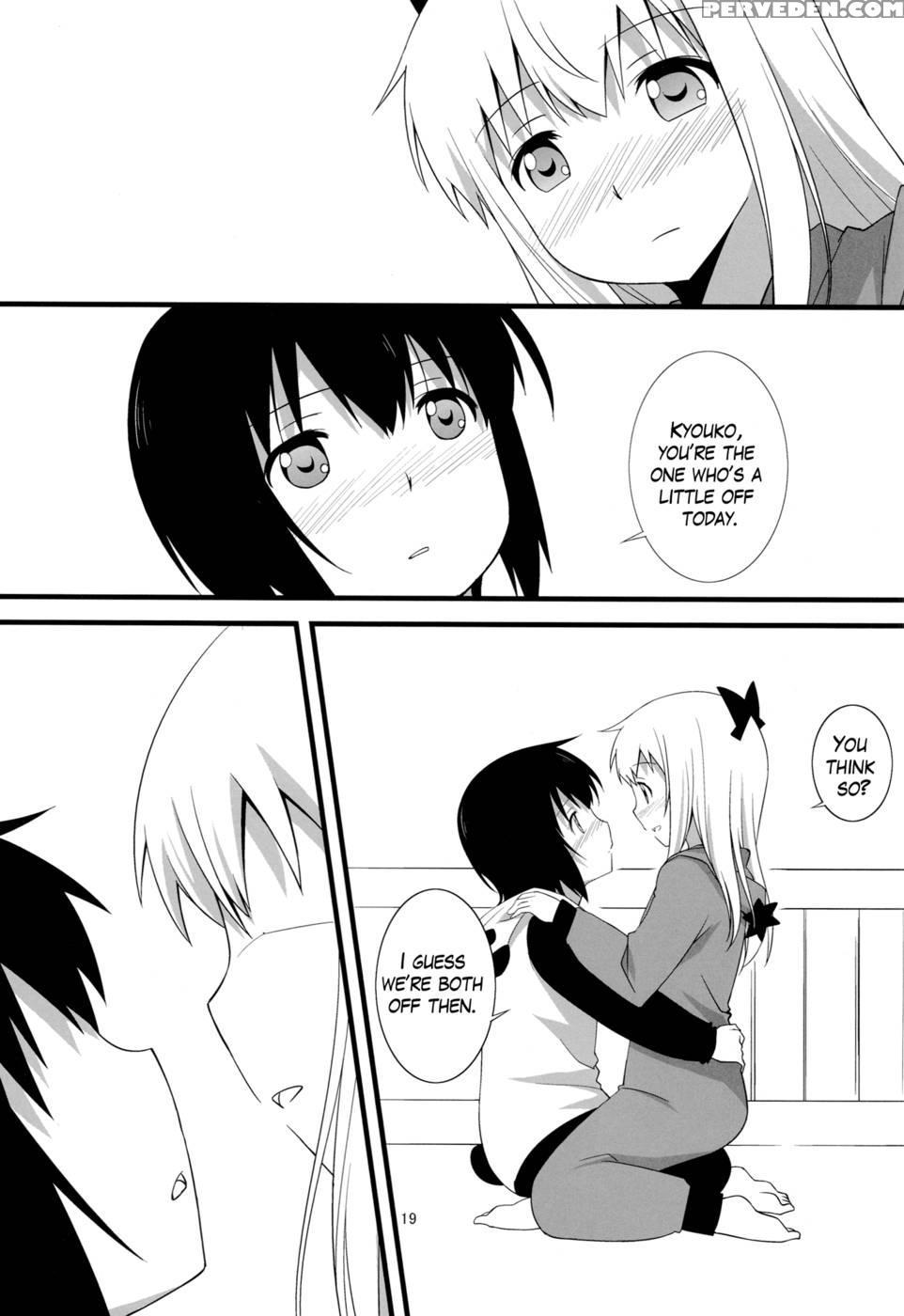 A Book With Yui And Kyouko Kissing And Hugging Only - Yuruyuri 1