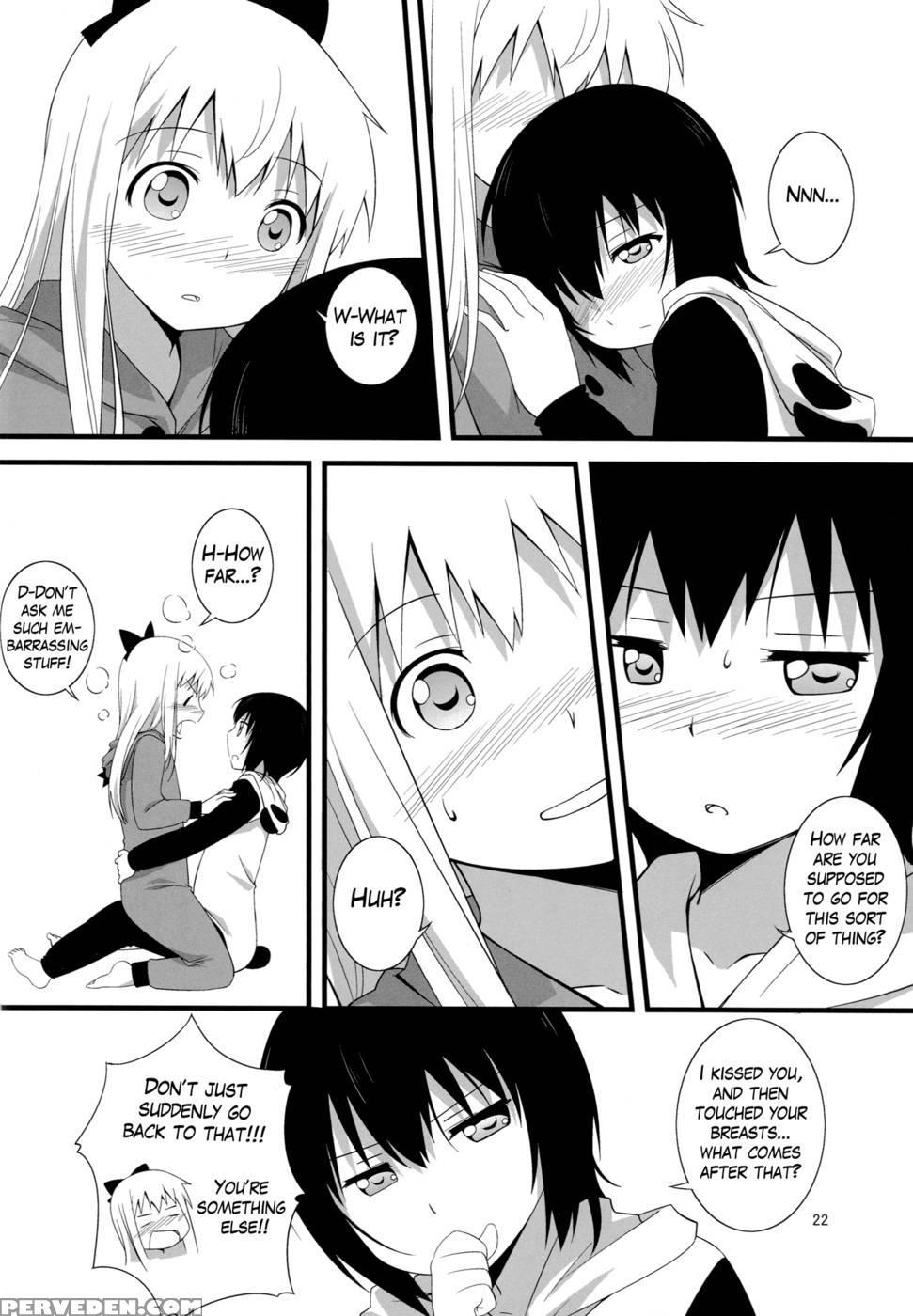 A Book With Yui And Kyouko Kissing And Hugging Only - Yuruyuri 1