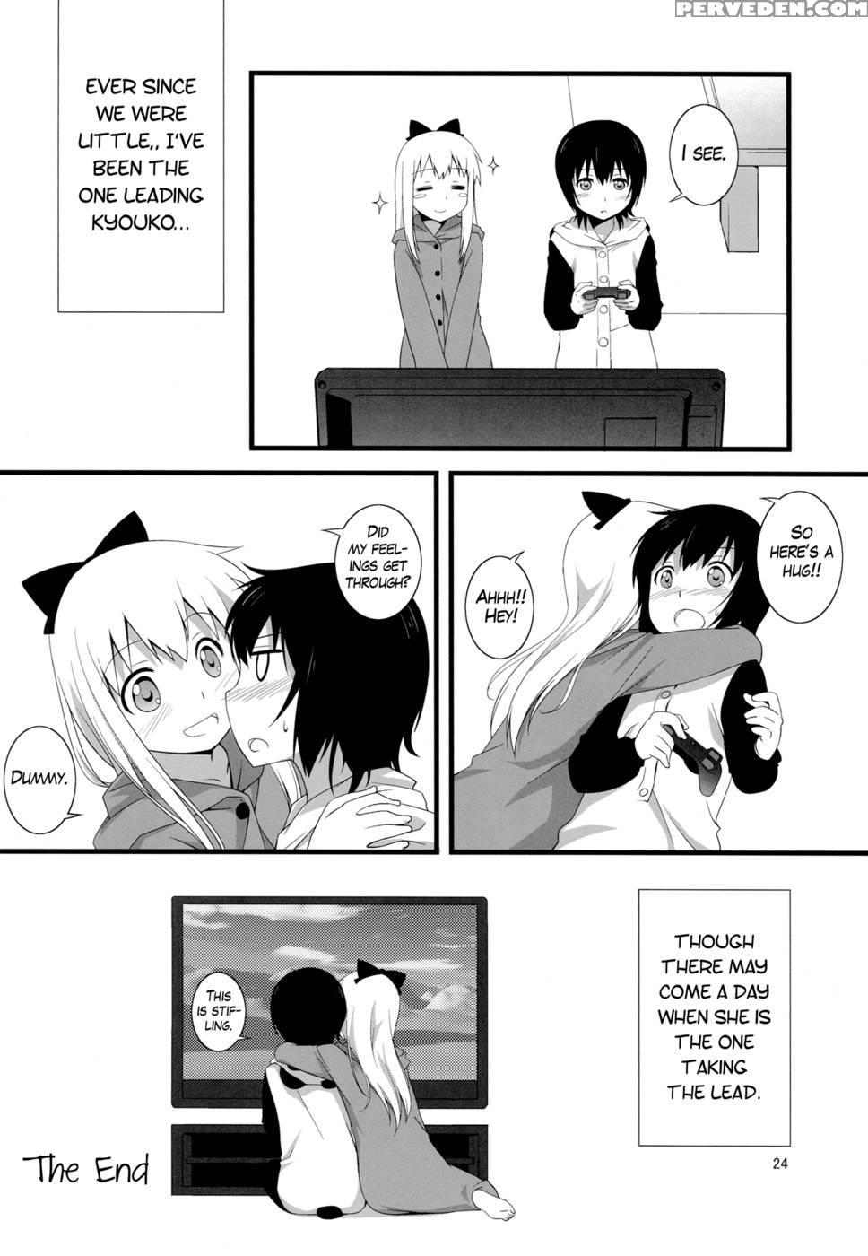 A Book With Yui And Kyouko Kissing And Hugging Only - Yuruyuri 1