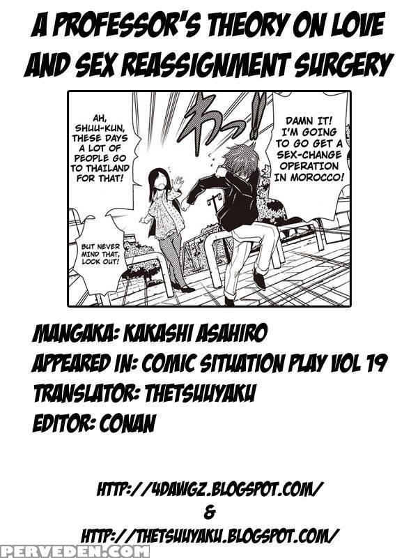 A Professors Theory On Love And Sex Reassignment Surgery - Kakashi Asahiro 1