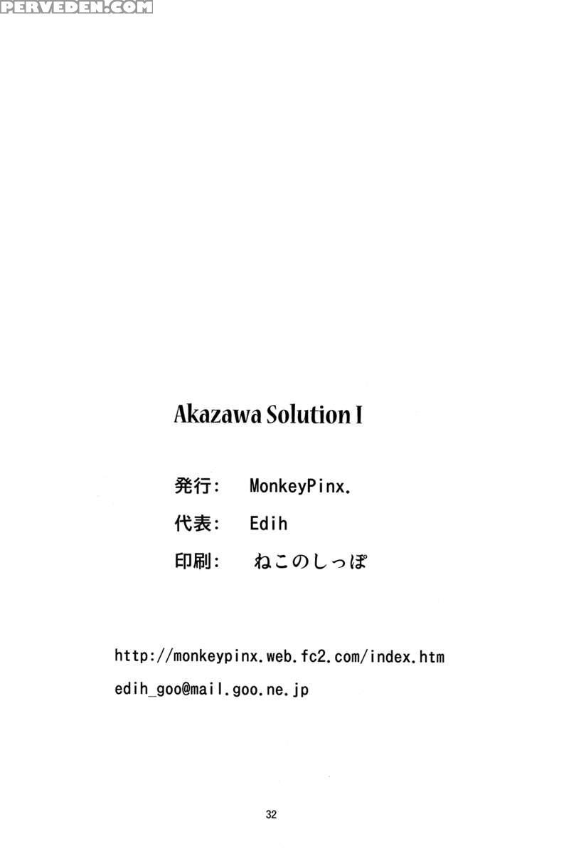Akazawa Solution I 1