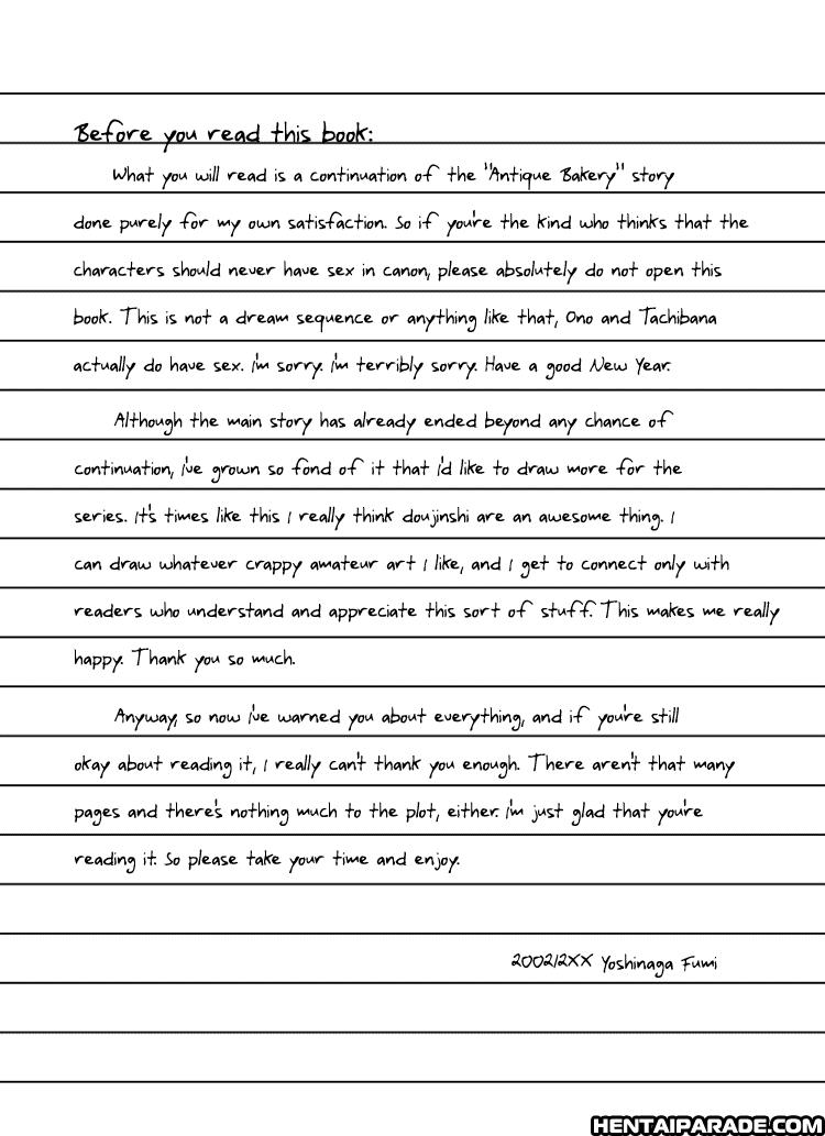 Antique Bakery Dj - Eien Wa Arimasu Ka? Chapter 6 Page 8