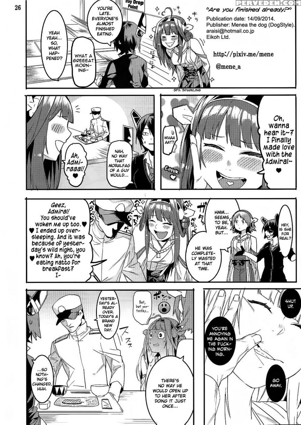 Are You Finished Already? - Kantai Collection Chapter 1 Page 25