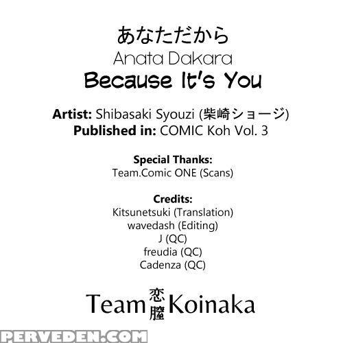 Because It's You - Shibashibasaki Syouzi 1