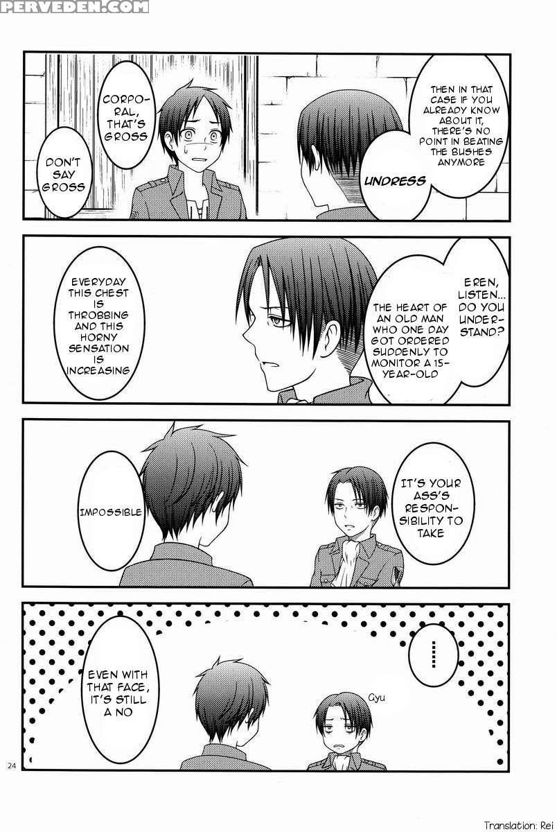 Call It Stupid. I'm Only Gentle To Eren Naturally... 1