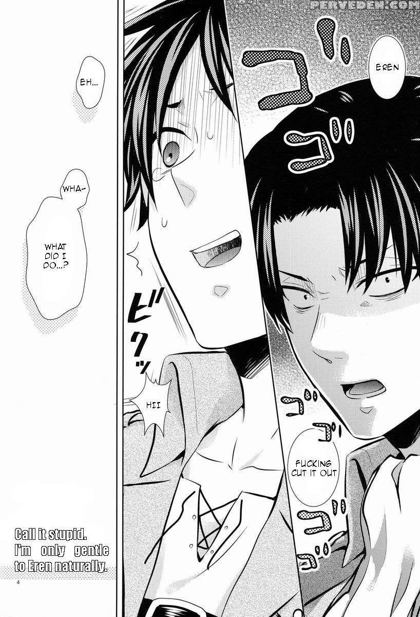 Call It Stupid. I'm Only Gentle To Eren Naturally... 1