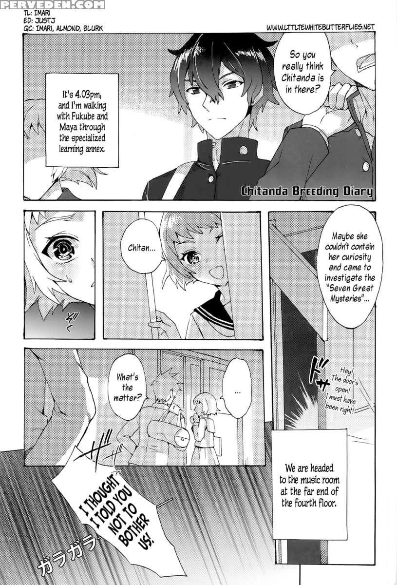 Chitanda Breeding Diary 1