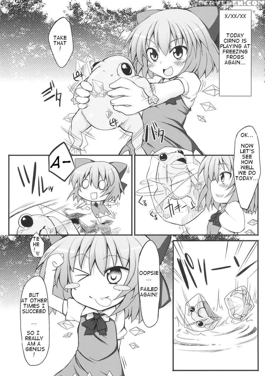 Cirno Dai Pinch! ~kaeru No Fukushuu Hen~ 1