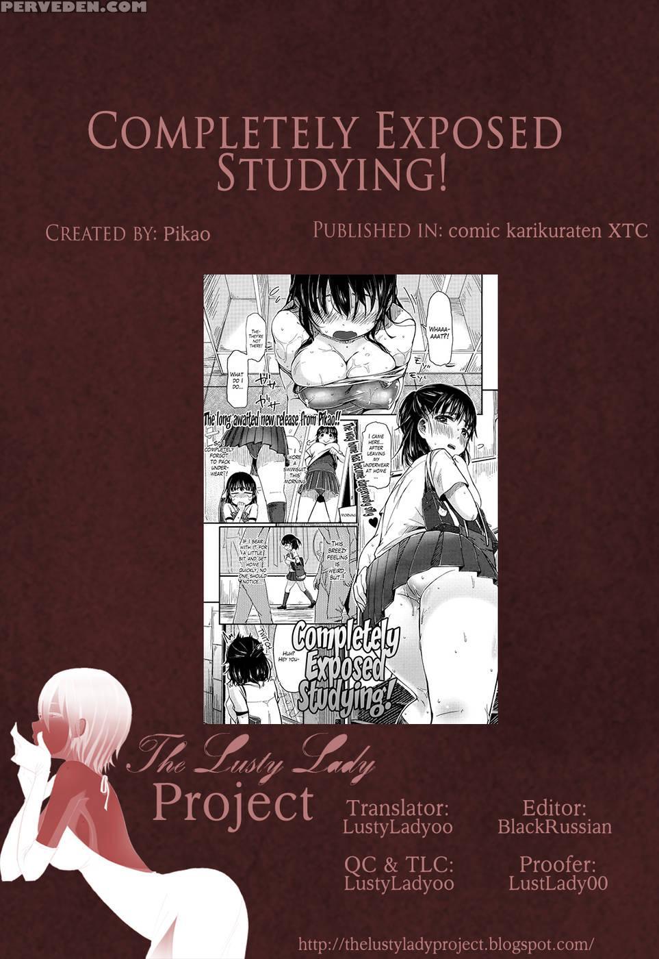 Completely Exposed Studying! - Pikao 1