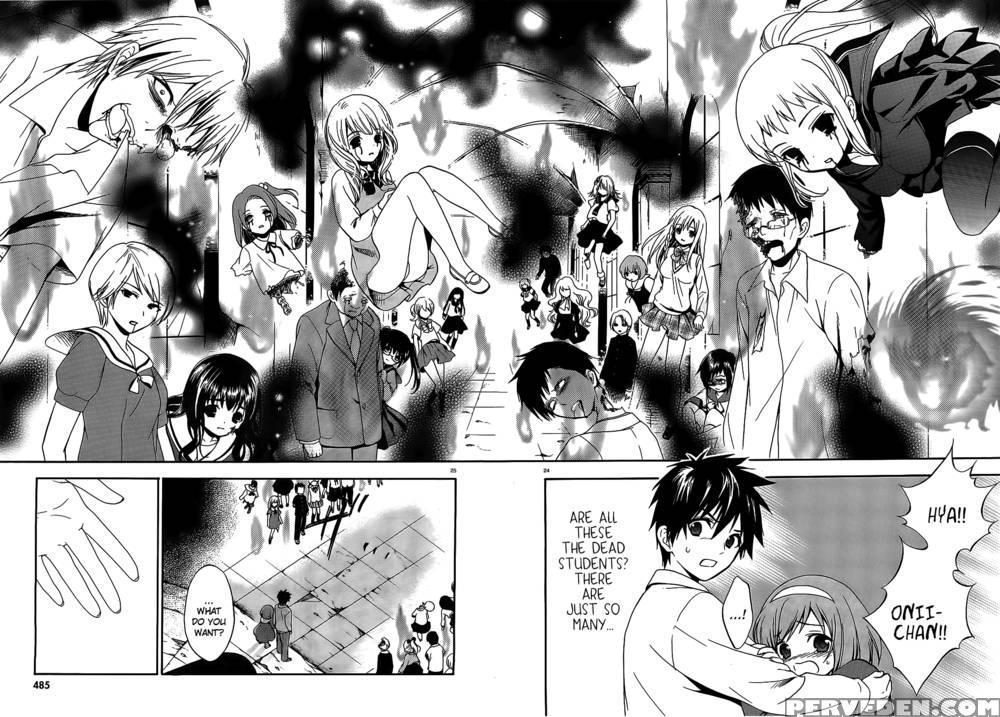 Corpse Party Musume, Chapter 8 - Orie Mika, Kedouin Makoto 1