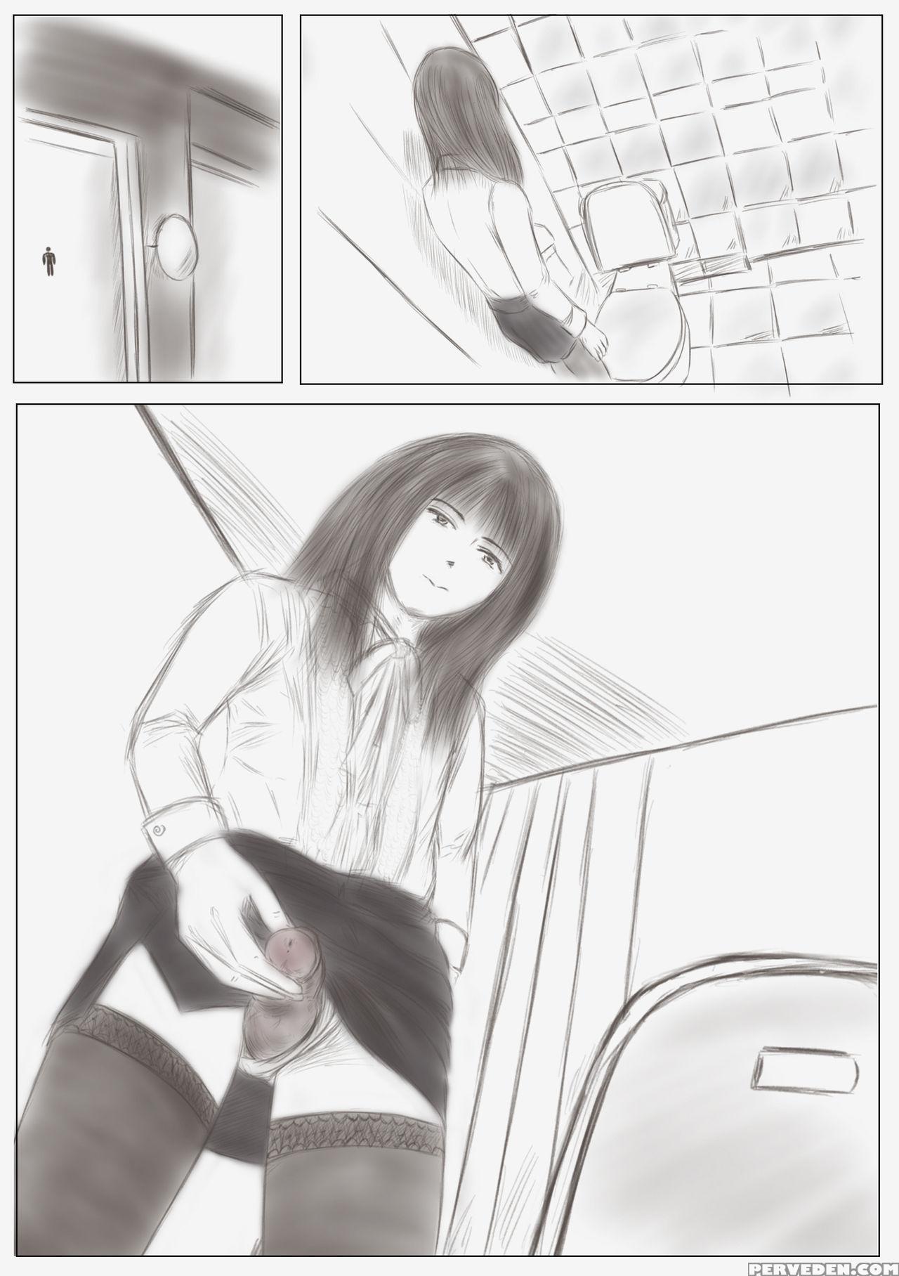 Crossdress Teacher In Toilet : Toilet Rape 1
