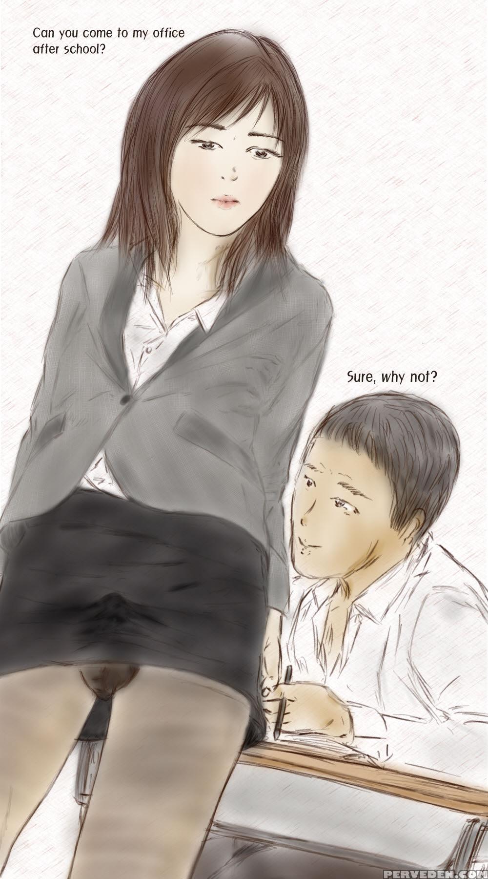 Cute Crossdresser Teacher Have Sex With His Student. 1