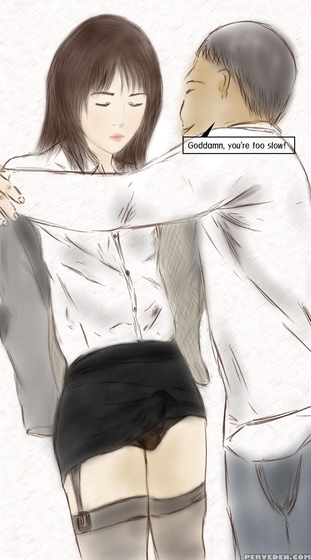Cute Crossdresser Teacher Have Sex With His Student. 1
