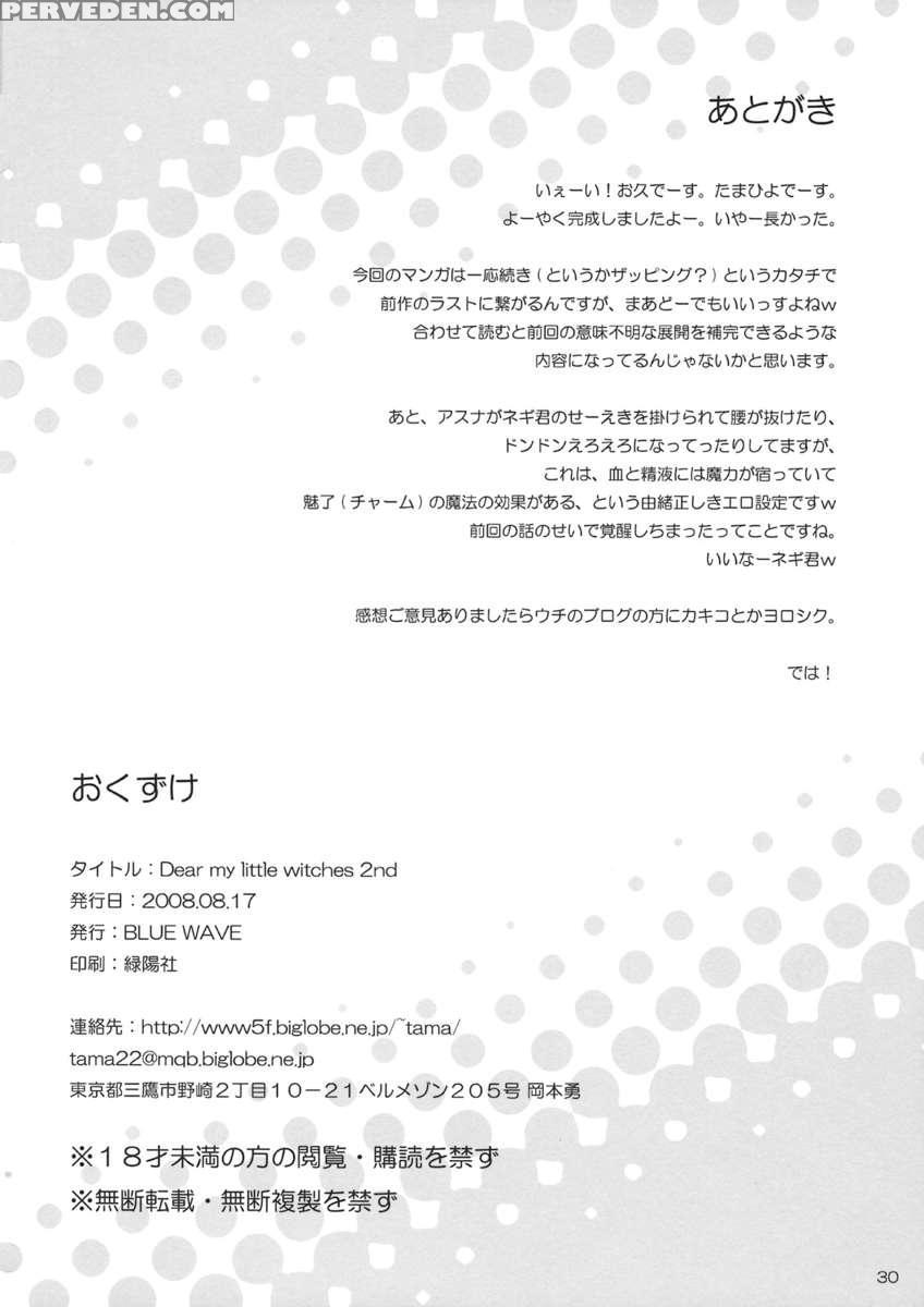 Dear My Little Witches 2nd 1