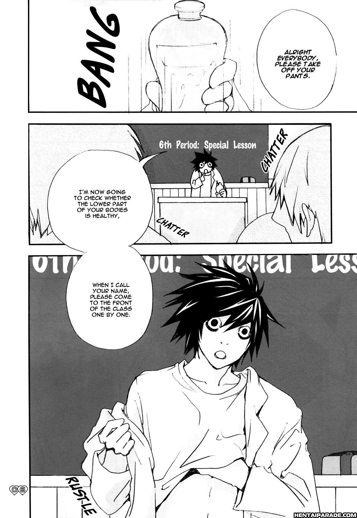 Death Note Dj - 3-nen L-gumi - Hentai Sensei! 1