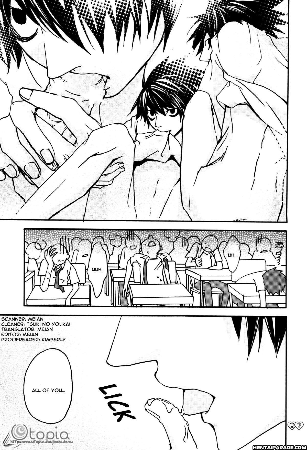 Death Note Dj - 3-nen L-gumi - Hentai Sensei! 1