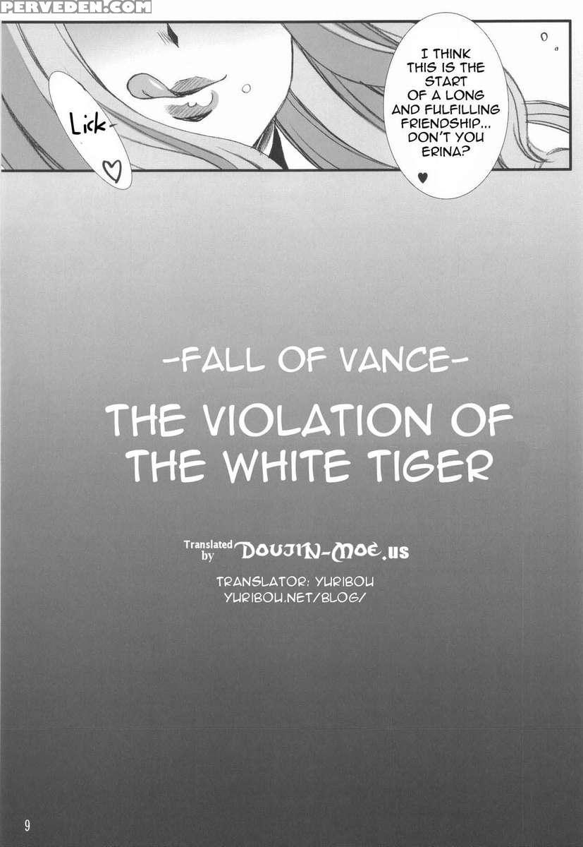 Fall Of Vance - Violation Of The White Tiger 1