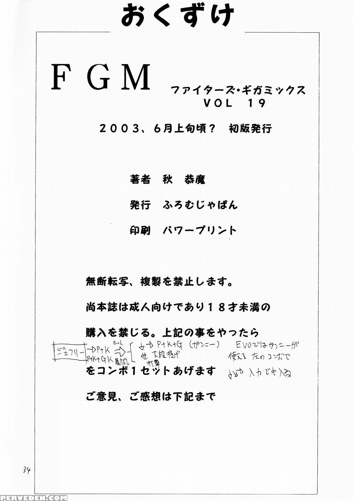 Fighters Gigamix Vol.19 - Dead Or Alive 1