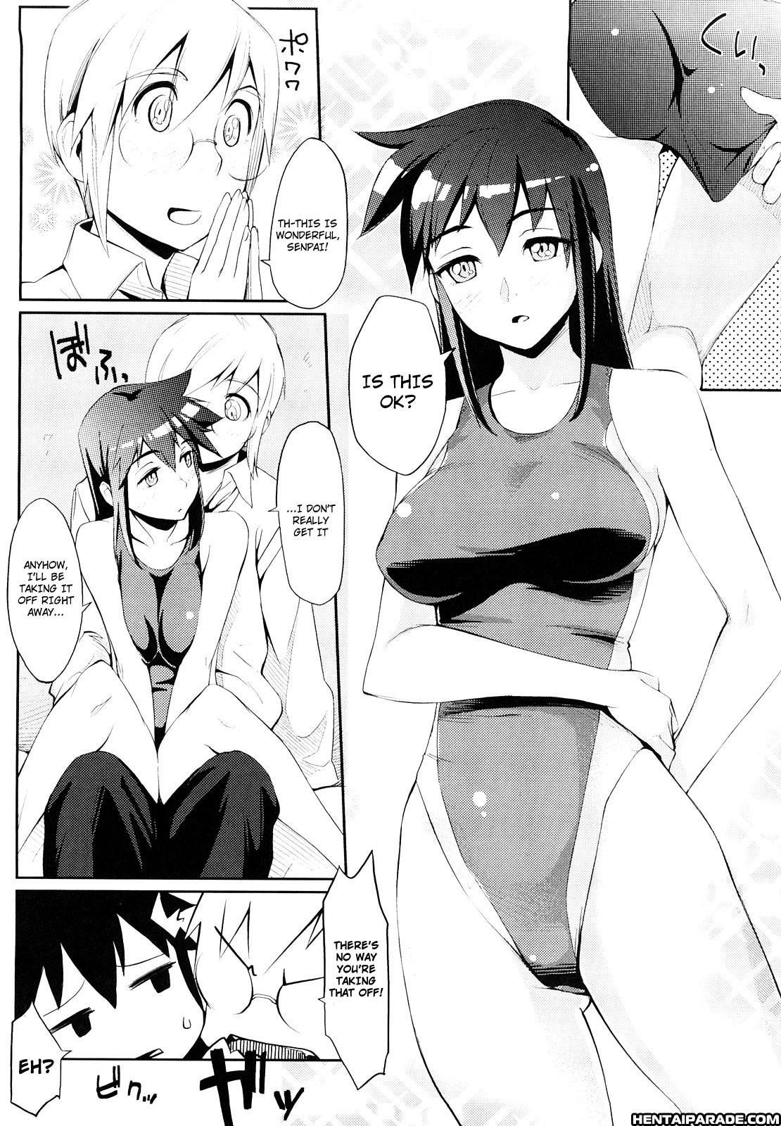 Girlfriend Changing Into A (swimming Race) Swimsuit 1