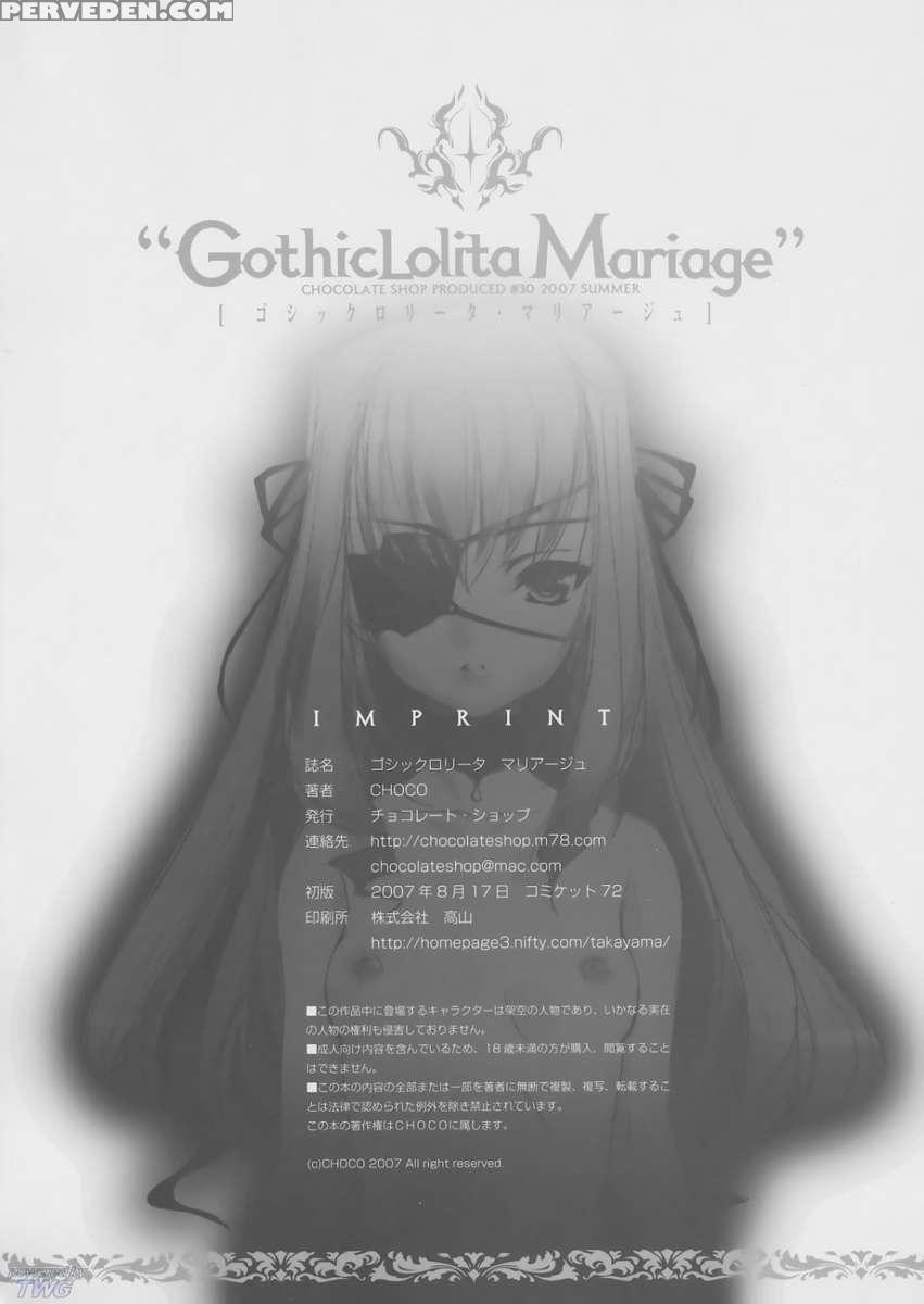 Gothic Lolita Mariage 1