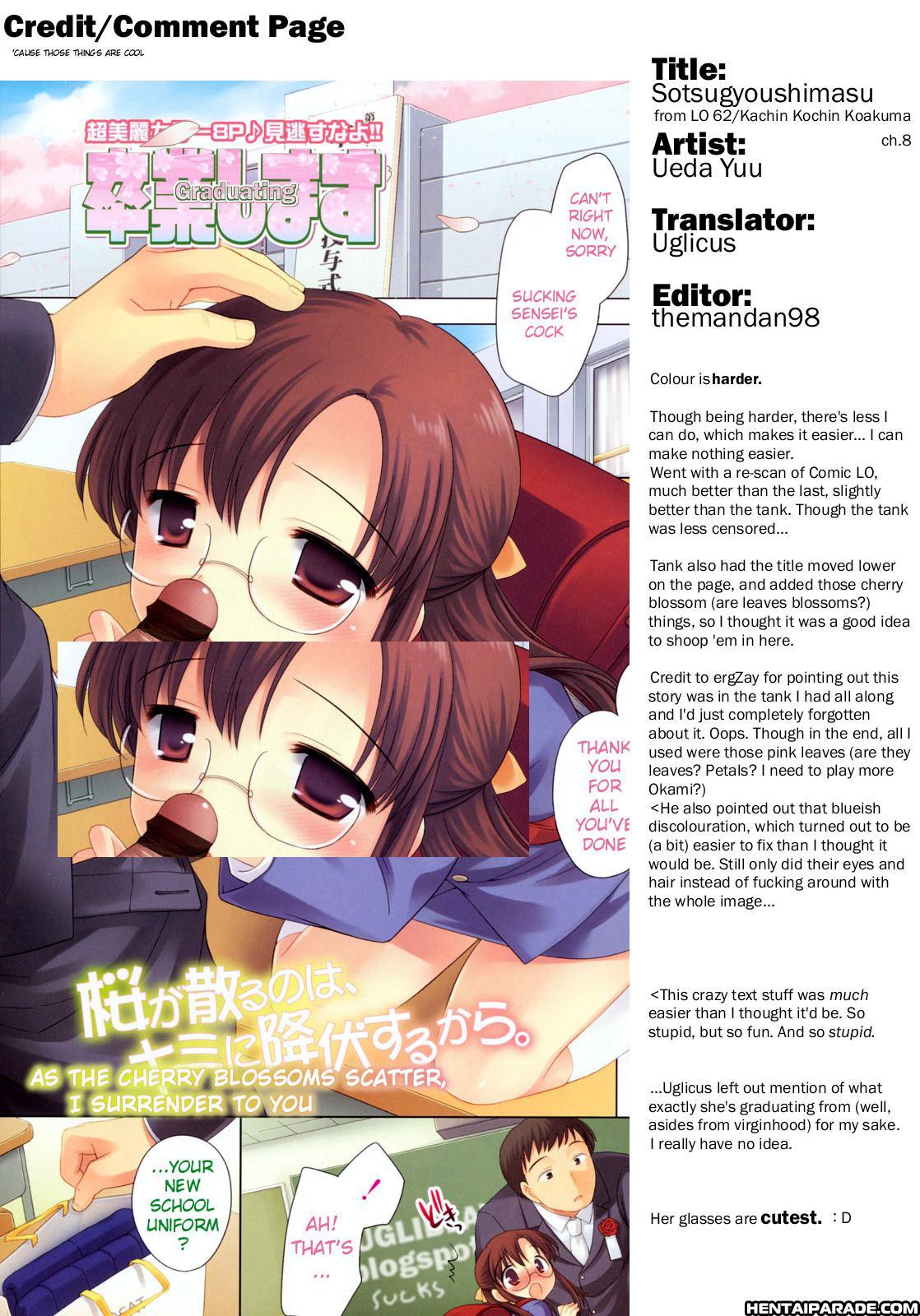 Graduating 0: (oneshot)