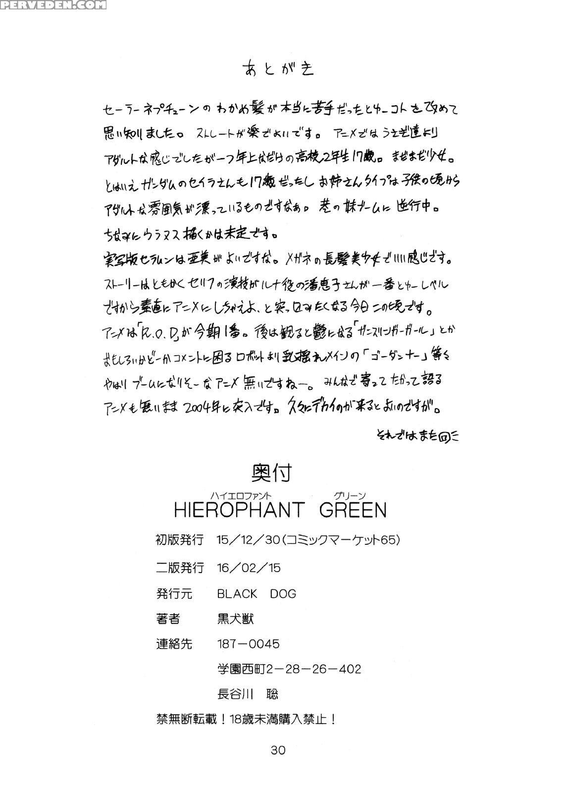 Hierophant Green - Sailor Moon 1