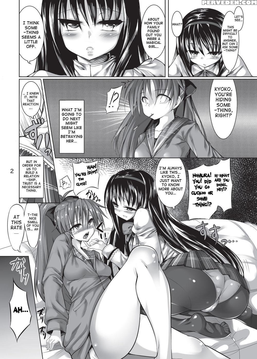 Homuhomu Does Kyouko-chan - Puella Magi Madoka Magica 1