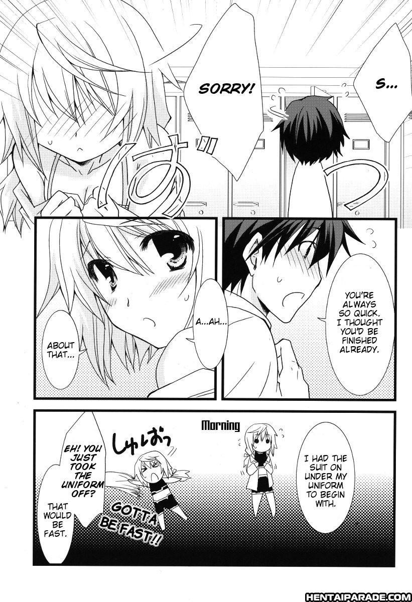 Is: Infinite Stratos Dj - Warning Changing Clothes! 1