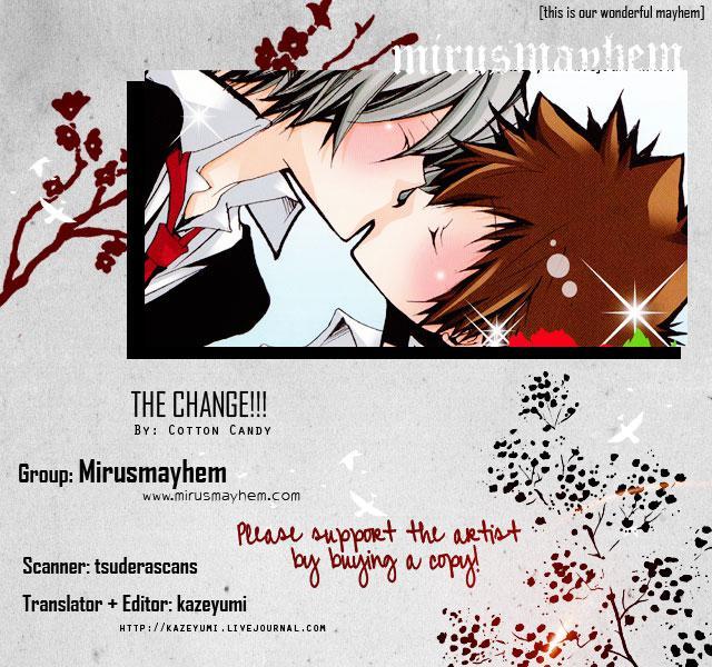 Katekyo Hitman Reborn! Dj - The Change 1