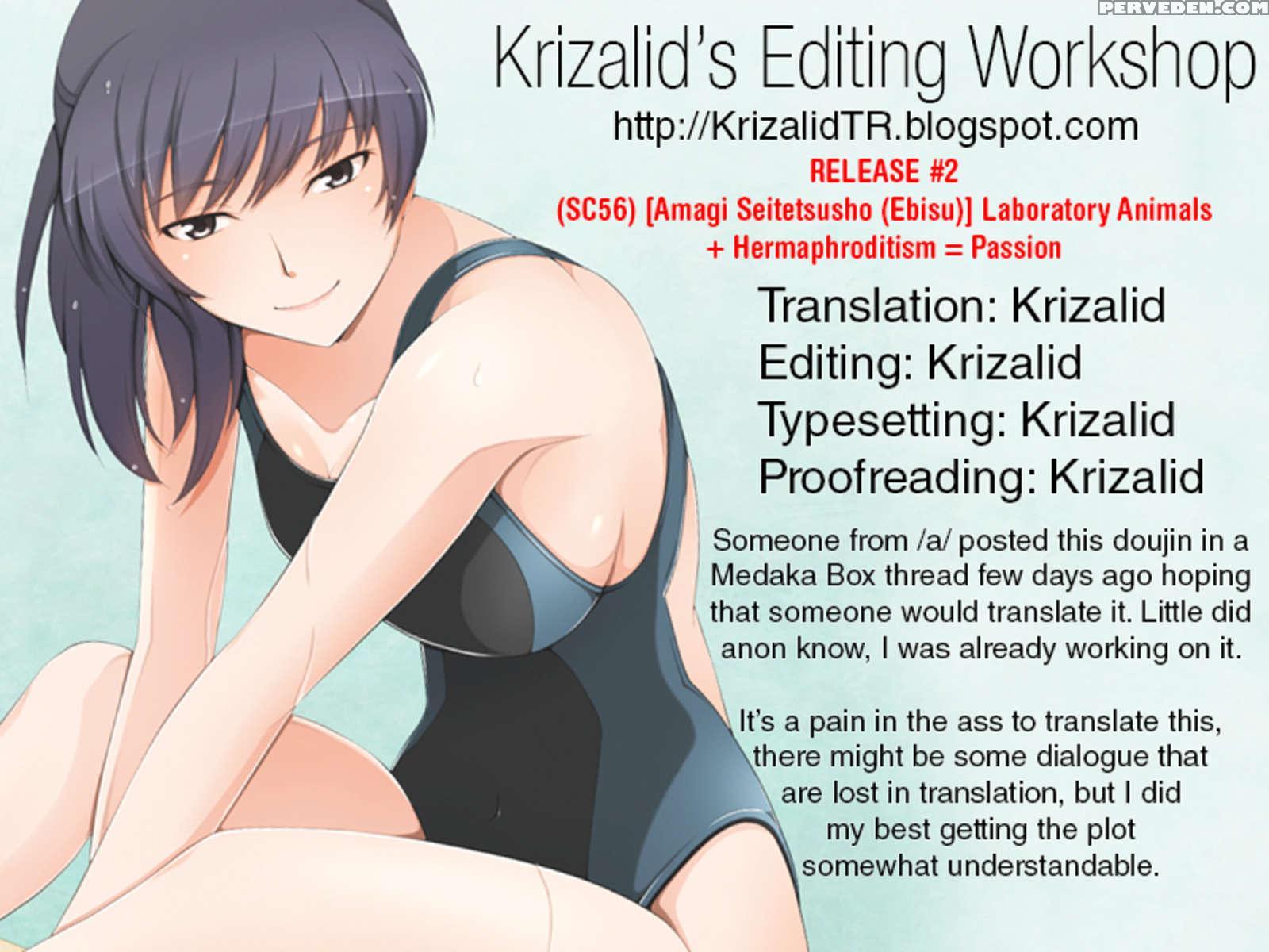 Laboratory Animals + Hermaphroditism = Passion Chapter 1 Page 27