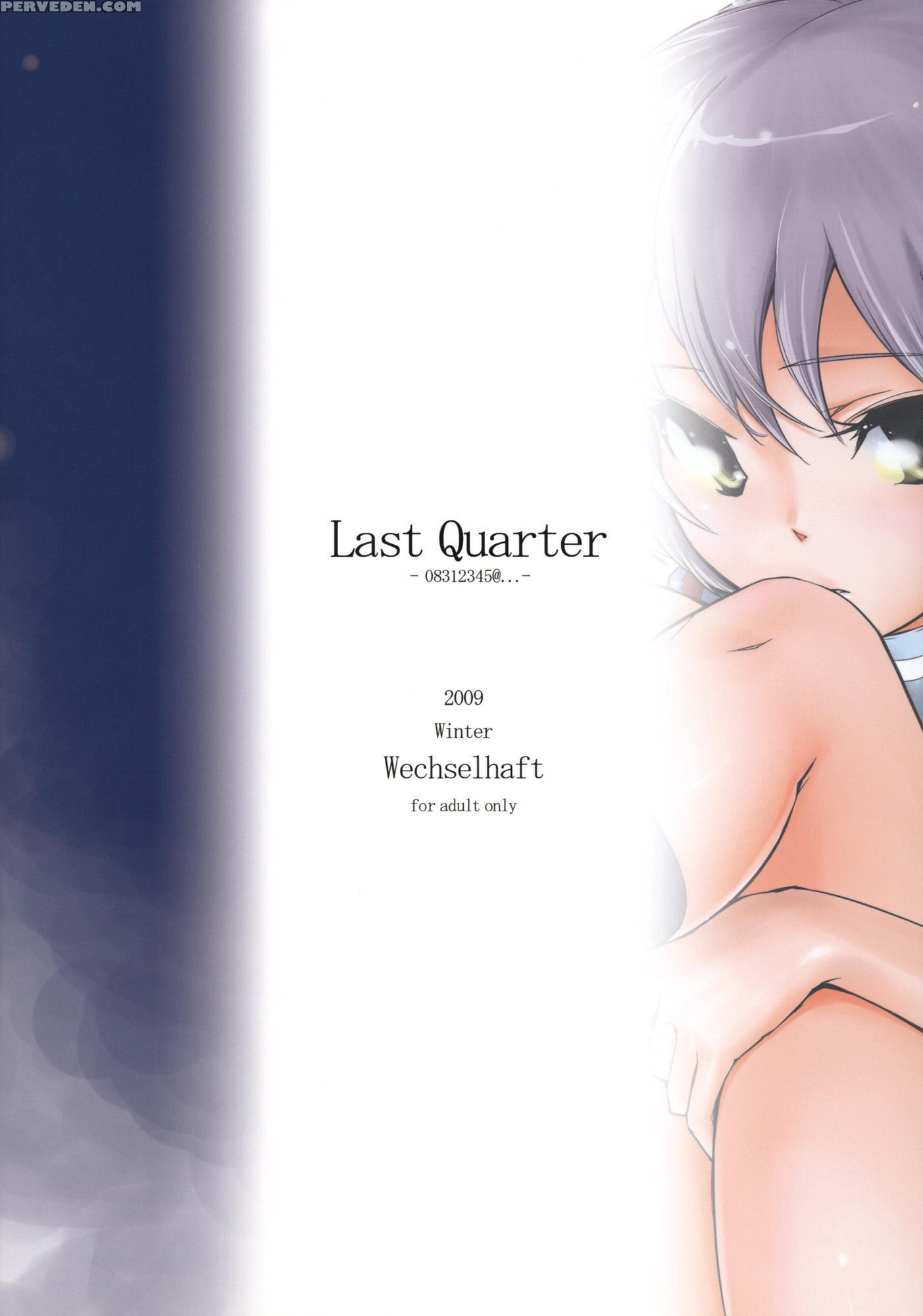 Last Quarter - The Melancholy Of Haruhi Suzumiya 1