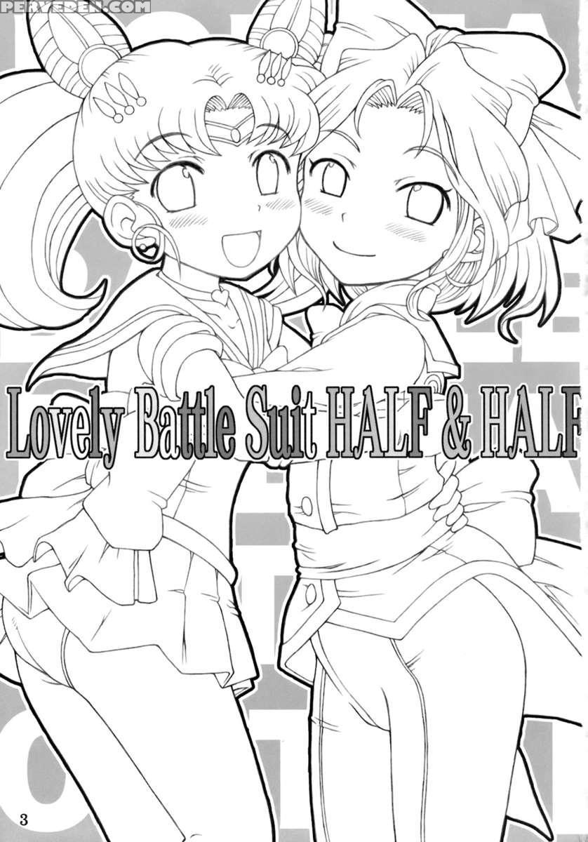 Lovely Battle Suit Half & Half 1