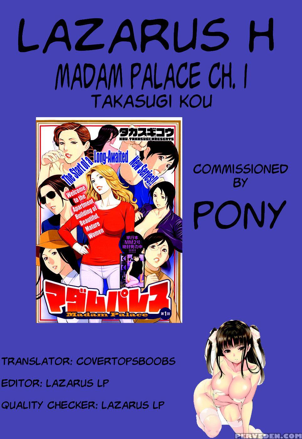 Madam Palace Chapter 1 - Takasugi Kou 1