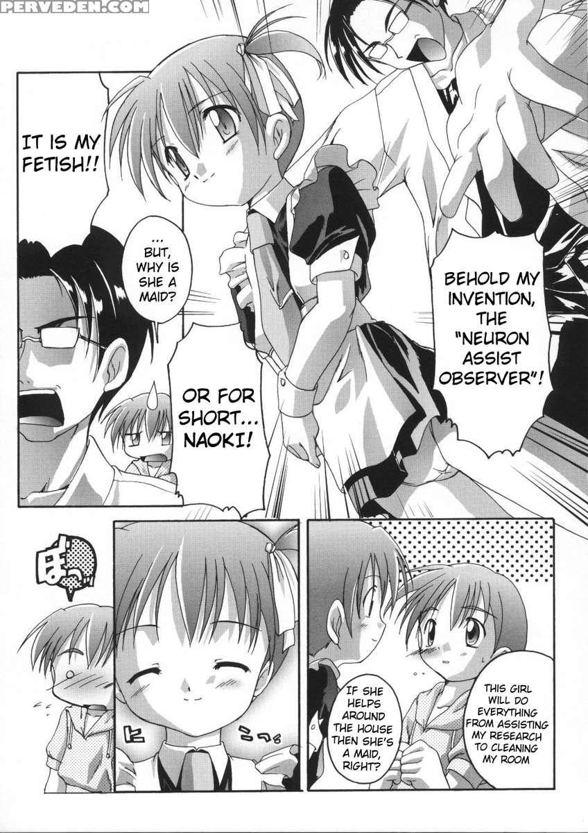 Maidroid Panic! + Panic! Transsexual Chapter 1 Page 5