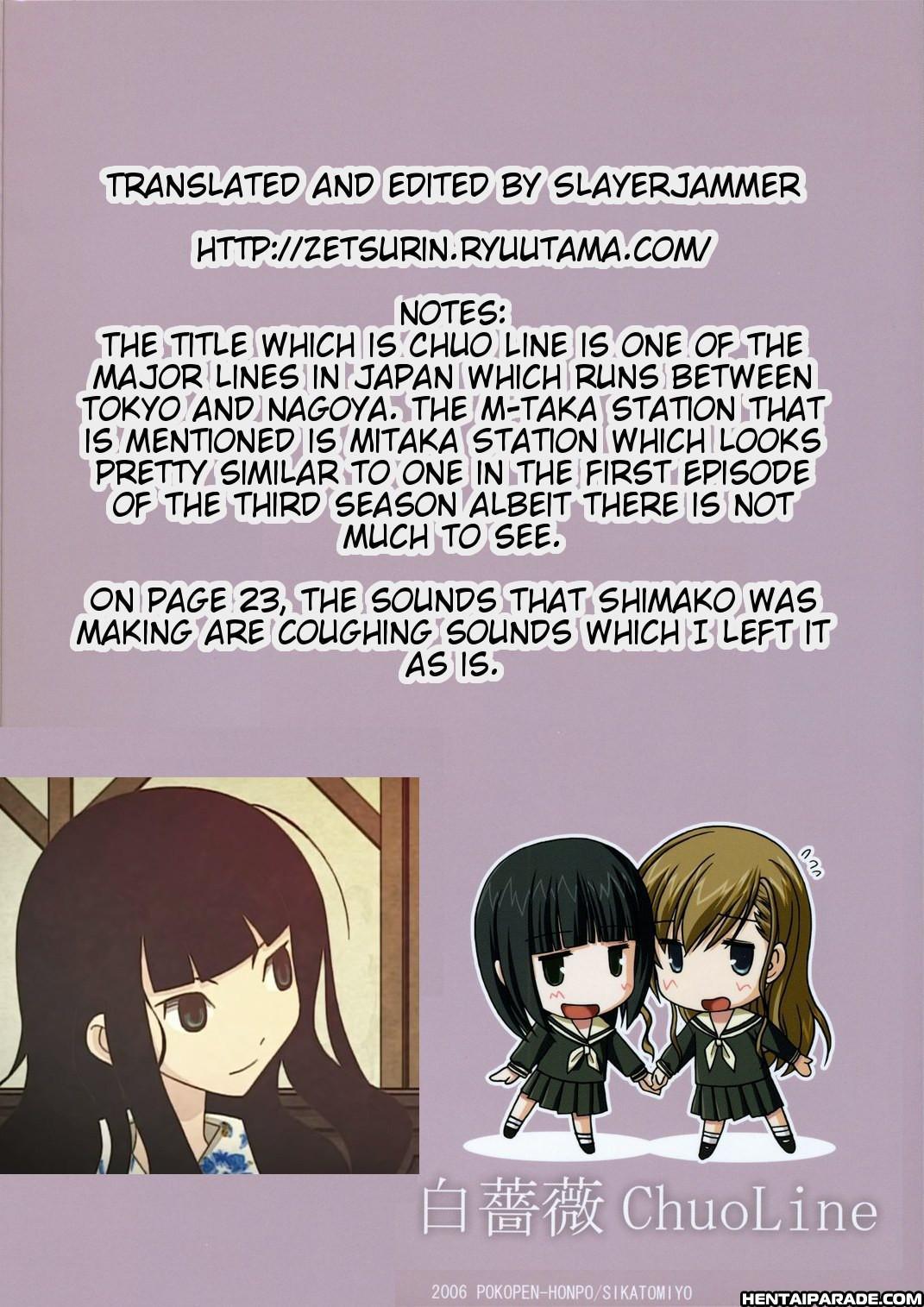 Maria-sama Ga Miteru Dj - Chuo Line 0: Oneshot