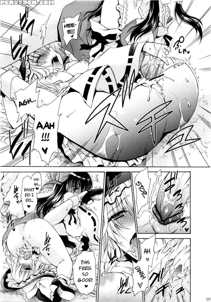 Marisa To Kinoko To Kichiku Na Miko 1