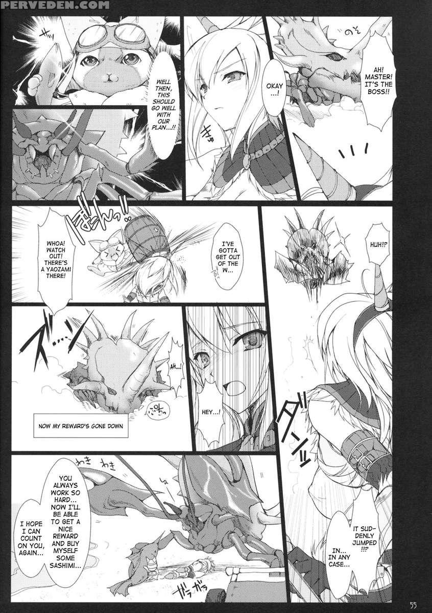 Monhan No Ero Hon 4+g Chapter 1 Page 53