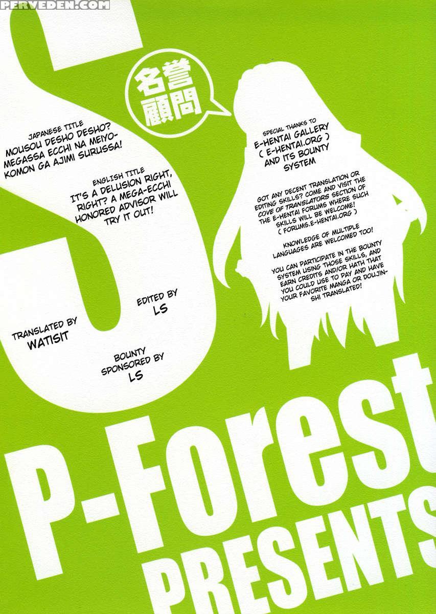 Mousou Desho Desho? Megassa Ecchi Na Meiyokomon Ga Ajimi Surussa! Chapter 1 Page 25